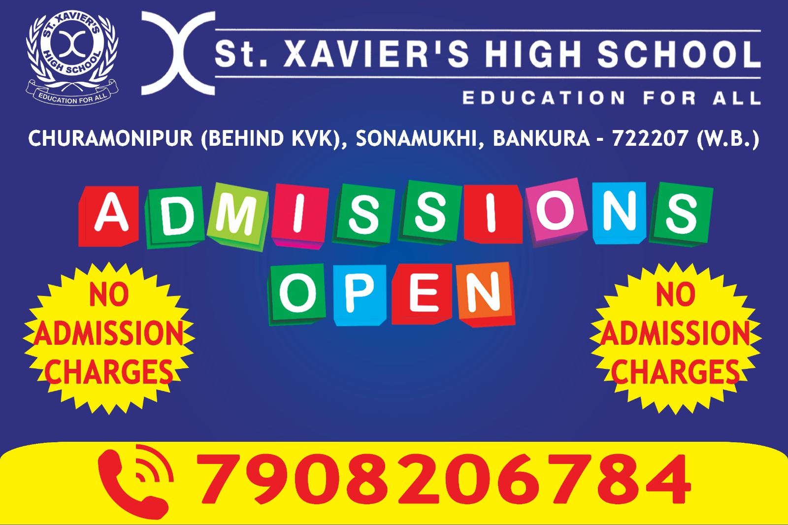 ST. XAVIER'S HIGH SCHOOL,